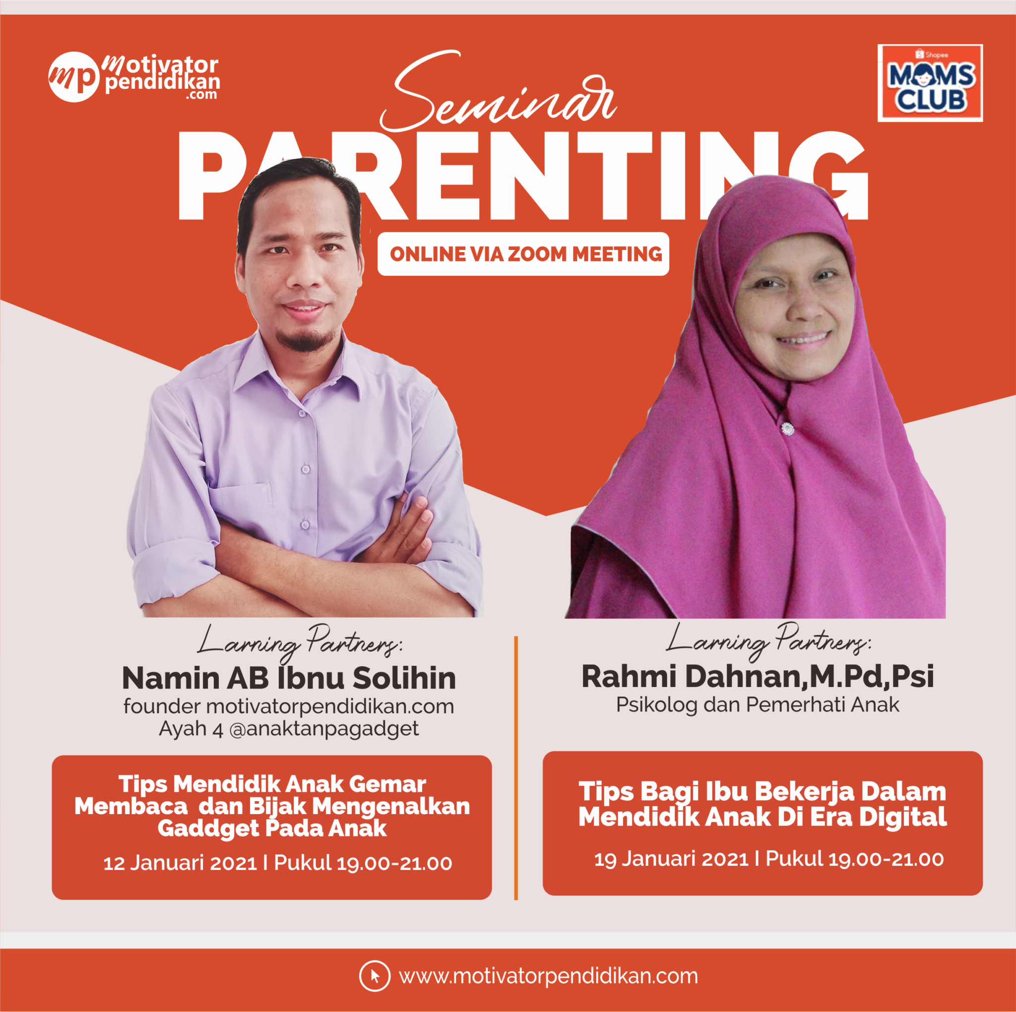 Materi Seminar Pareting Medidik Anak Gemar Membaca